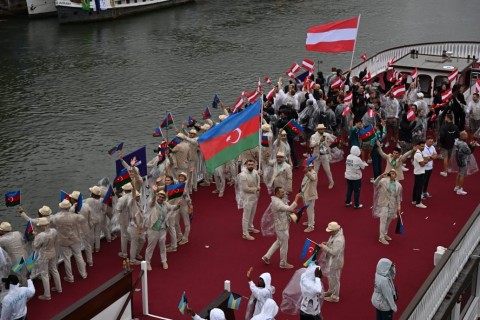 Azerbaijan pass the parade in Olympics - VIDEO - PHOTO