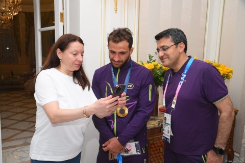 Parisdə XXXIII Yay Olimpiya Oyunları çərçivəsində “Azərbaycan Olimpiya Evi”ndə tədbir keçirilib - FOTO - VİDEO