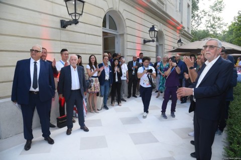 Parisdə XXXIII Yay Olimpiya Oyunları çərçivəsində “Azərbaycan Olimpiya Evi”ndə tədbir keçirilib - FOTO - VİDEO