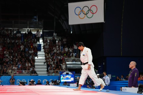 Paris 2024: Eljan Hajiyev defeated in 1/8 Elimination Round - PHOTO - VIDEO