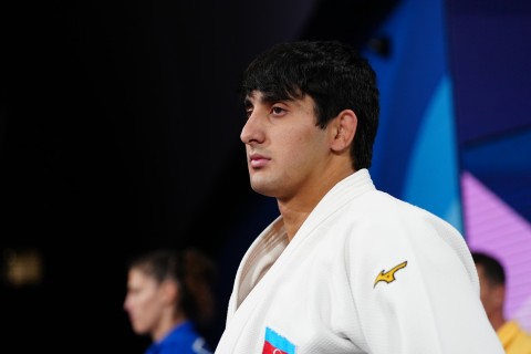 Paris 2024: Eljan Hajiyev defeated in 1/8 Elimination Round - PHOTO - VIDEO