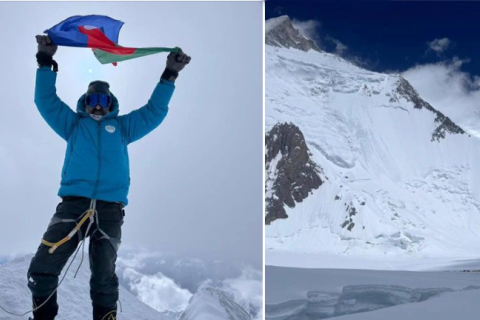 Azerbaijan’s Israfil Ashurli conquers Gasherbrum II summit