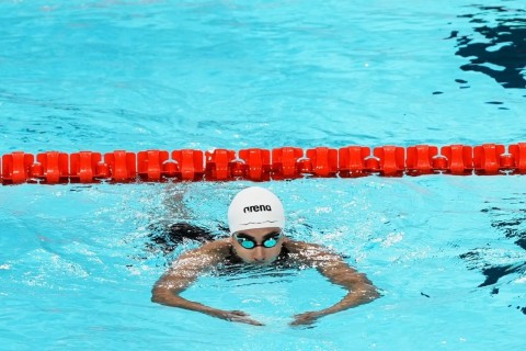 Paris 2024: Azerbaijani swimmer finished 3rd in the group - PHOTO - VIDEO