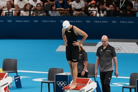 Paris 2024: Azerbaijani swimmer finished 3rd in the group - PHOTO - VIDEO