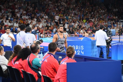 Paris-2024: Sənan Süleymanov bürünc medal uğrunda güləşəcək - FOTO - VİDEO