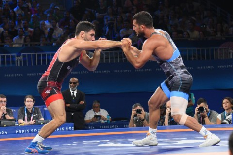 Paris-2024: Sənan Süleymanov bürünc medal uğrunda güləşəcək - FOTO - VİDEO