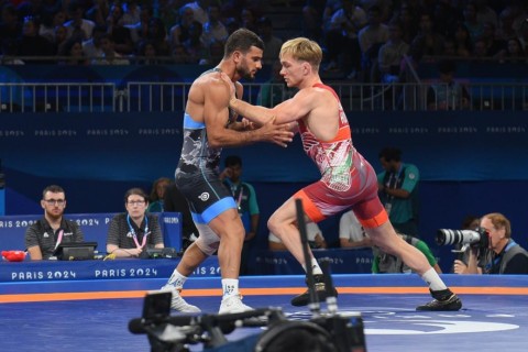 Paris-2024: Sənan Süleymanov bürünc medal uğrunda güləşəcək - FOTO - VİDEO