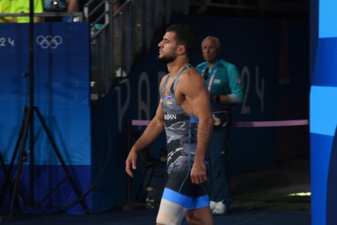 Paris-2024: Sənan Süleymanov bürünc medal uğrunda güləşəcək - FOTO - VİDEO