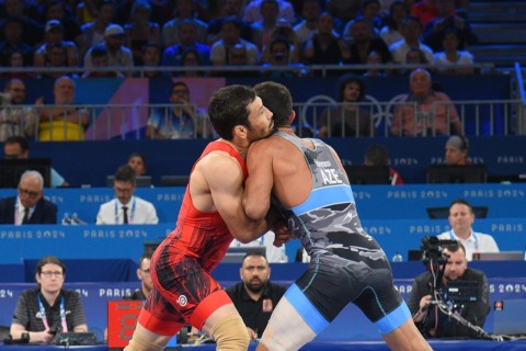 Paris-2024: Sənan Süleymanov bürünc medal uğrunda güləşəcək - FOTO - VİDEO