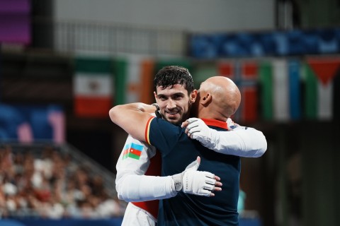 Finalda zədələnən Qaşım Maqomedov Olimpiadada gümüş medal qazanıb - FOTO - VİDEO