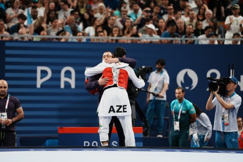 Finalda zədələnən Qaşım Maqomedov Olimpiadada gümüş medal qazanıb - FOTO - VİDEO