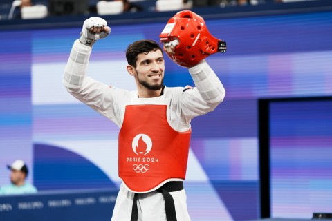 Finalda zədələnən Qaşım Maqomedov Olimpiadada gümüş medal qazanıb - FOTO - VİDEO