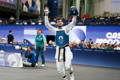 Finalda zədələnən Qaşım Maqomedov Olimpiadada gümüş medal qazanıb - FOTO - VİDEO