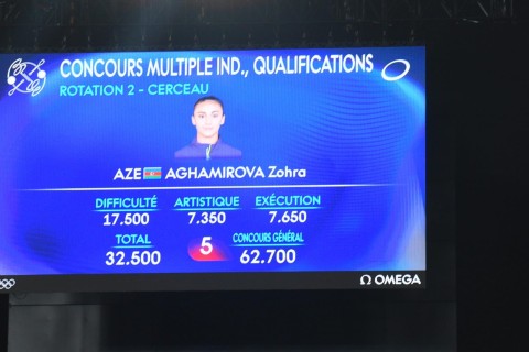 Paris-2024: Zöhrə Ağamirova 19-cu olub - FOTO - VİDEO