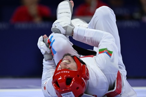 Finalda zədələnən Qaşım Maqomedov Olimpiadada gümüş medal qazanıb - FOTO - VİDEO