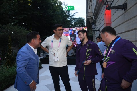 Olympic Games: Olympic House in Paris hosts event honoring Azerbaijani athletes’ victory - PHOTO - VIDEO