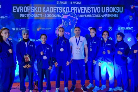 Azerbaijani boxers won 9 medals at the European Championship - PHOTO