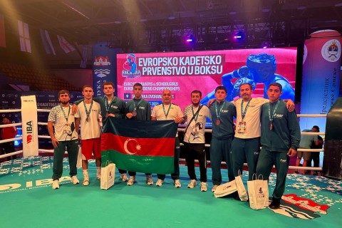 Azerbaijani boxers won 9 medals at the European Championship - PHOTO