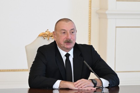 President Ilham Aliyev received Azerbaijani athletes who won medals at Paris Summer Olympic Games and their coaches - VIDEO - PHOTO