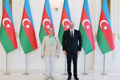 President Ilham Aliyev received Azerbaijani athletes who won medals at Paris Summer Olympic Games and their coaches - VIDEO - PHOTO