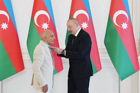 President Ilham Aliyev received Azerbaijani athletes who won medals at Paris Summer Olympic Games and their coaches - VIDEO - PHOTO