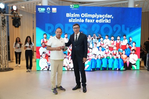 Olimpiya komandamızın şərəfinə qala gecəsi təşkil edilib - FOTO