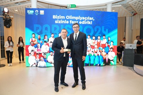 Olimpiya komandamızın şərəfinə qala gecəsi təşkil edilib - FOTO