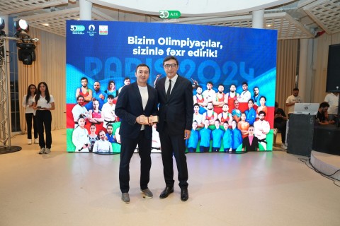 Olimpiya komandamızın şərəfinə qala gecəsi təşkil edilib - FOTO