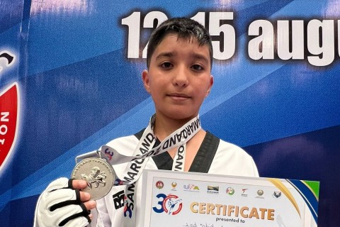 Azerbaijani taekwondo players won 12 medals at Samarkand Open 2024 - PHOTO