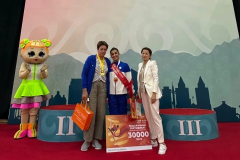 Azerbaijani gymnast was chosen as the Queen of the Tournament - PHOTO