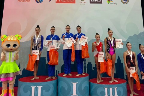 Azerbaijani gymnast was chosen as the Queen of the Tournament - PHOTO