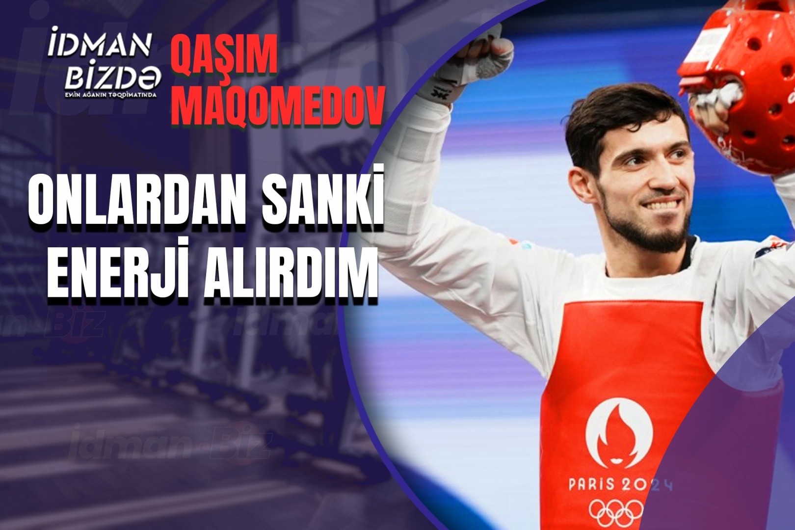 Qaşım Maqomedov: “Bunu yadda saxlayın, Olimpiya çempionu olacam” - VİDEO - FOTO