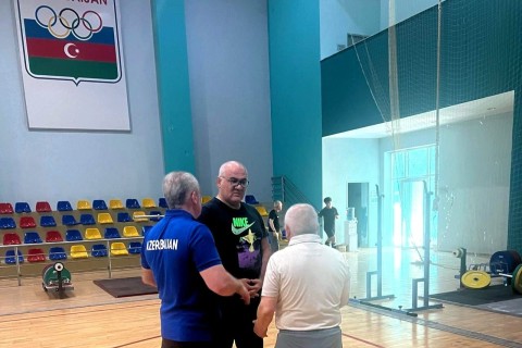 Azerbaijan national team at a training camp in Kazakhstan - PHOTO