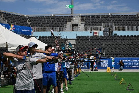 The opening ceremony of the Azerbaijan Archery Championship was held - PHOTO