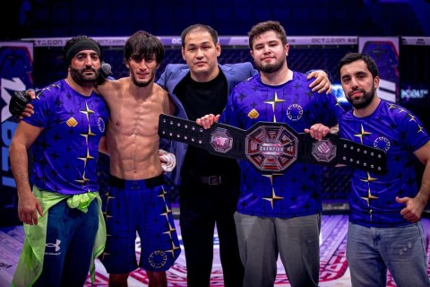 Farid Alibabazade became the champion in Octagon league - PHOTO