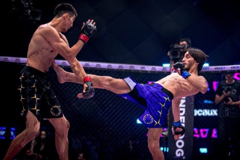 Fərid Əlibabazadə “Octagon” liqasında çempion olub - FOTO