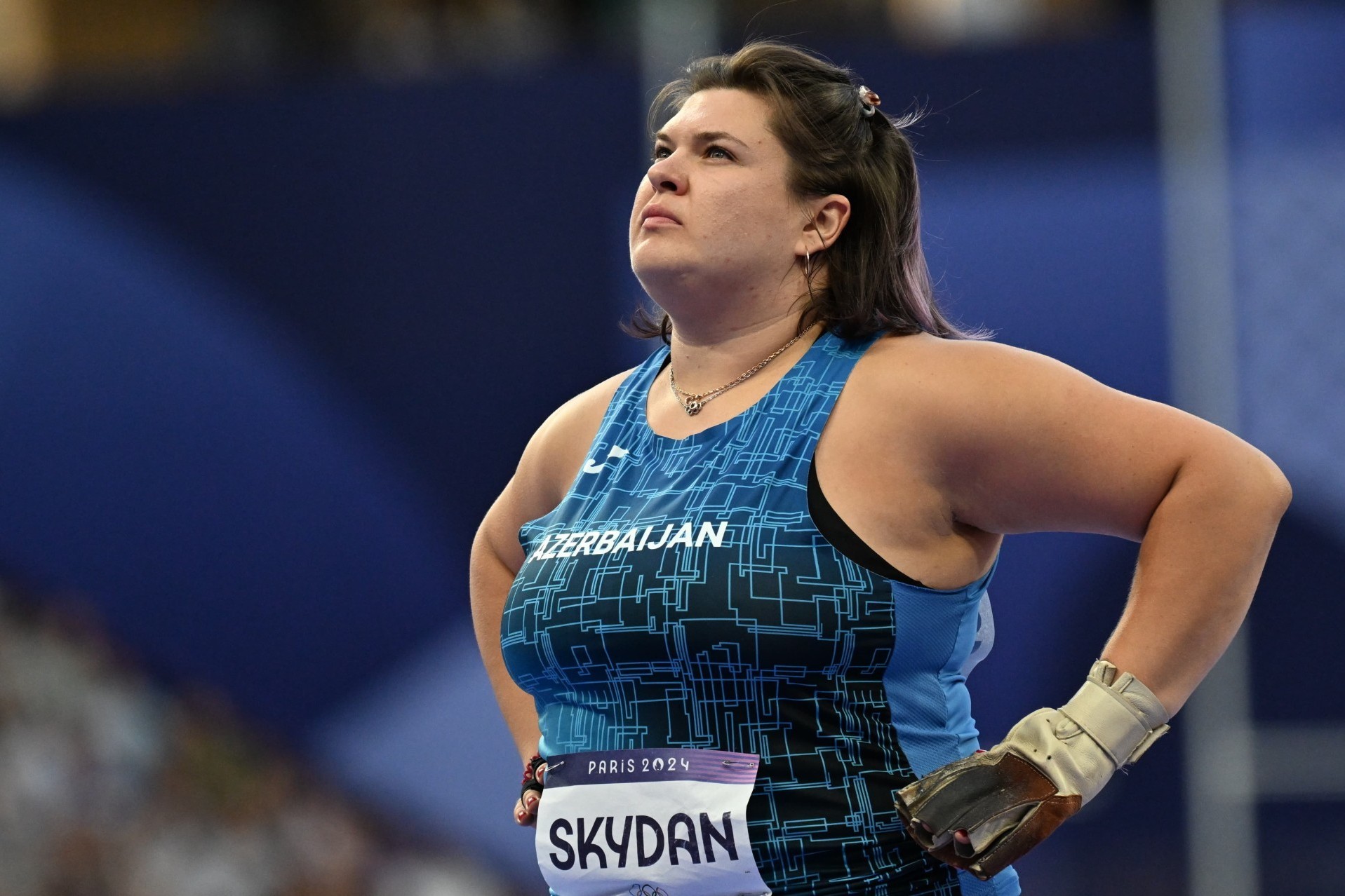 Anna Skidan won a silver medal in the Diamond League