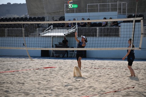 Dövlət qurumlarının əməkdaşları arasında çimərlik voleybolu üzrə yarış keçirilib - FOTO