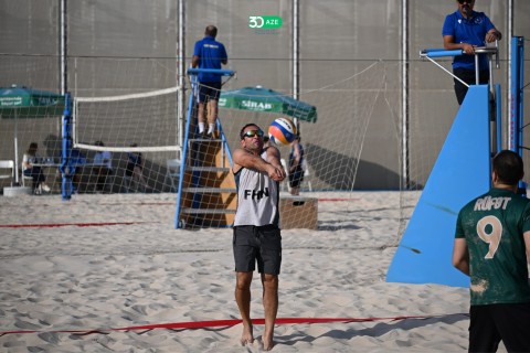 Dövlət qurumlarının əməkdaşları arasında çimərlik voleybolu üzrə yarış keçirilib - FOTO