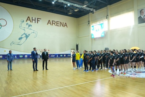 The opening ceremony of the international handball tournament was held - VIDEO - PHOTO