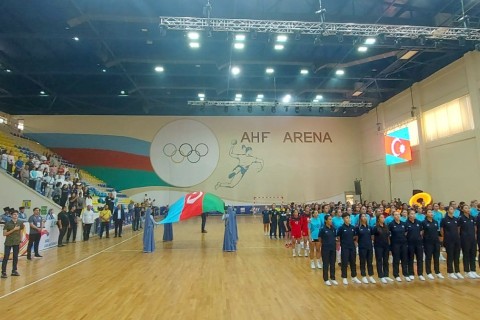 The opening ceremony of the international handball tournament was held - VIDEO - PHOTO