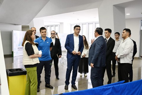 Farid Gayibov inspected a number of sports sections in the Sports-Concert Complex named after Heydar Aliyev - PHOTO