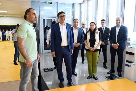 Farid Gayibov inspected a number of sports sections in the Sports-Concert Complex named after Heydar Aliyev - PHOTO