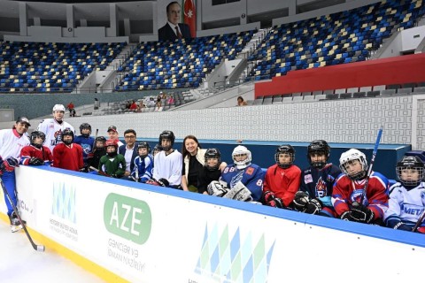 Farid Gayibov inspected a number of sports sections in the Sports-Concert Complex named after Heydar Aliyev - PHOTO