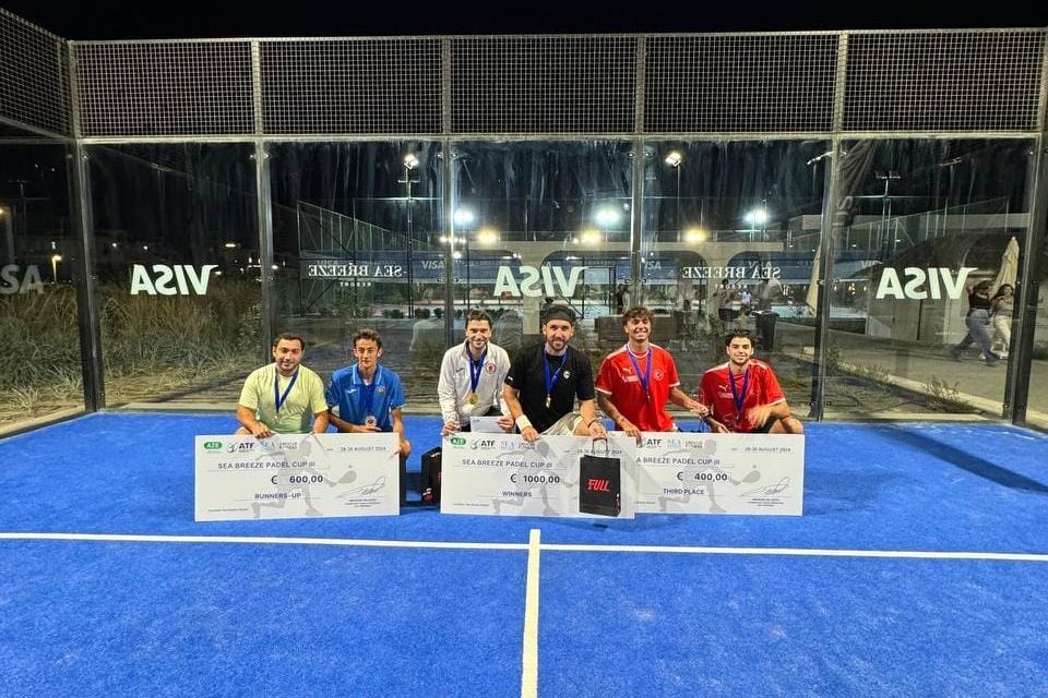 Sea Breeze Padel Cup: The first winners have been announced