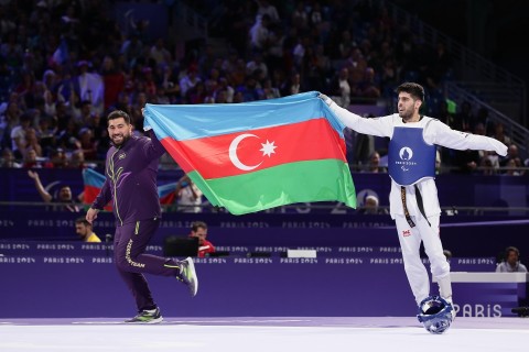 Paris-2024: İmaməddin Xəlilov Paralimpiya çempionu! - FOTO