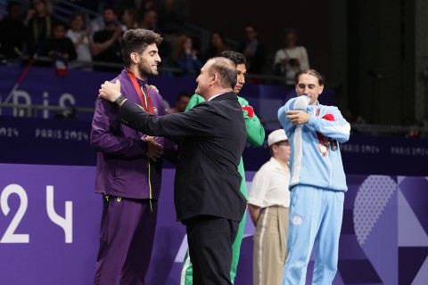 Paris-2024: İmaməddin Xəlilov Paralimpiya çempionu! - FOTO