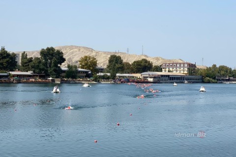 "Let's cross Kur?!" The awarding ceremony of the open water swimming competition was held - PHOTO