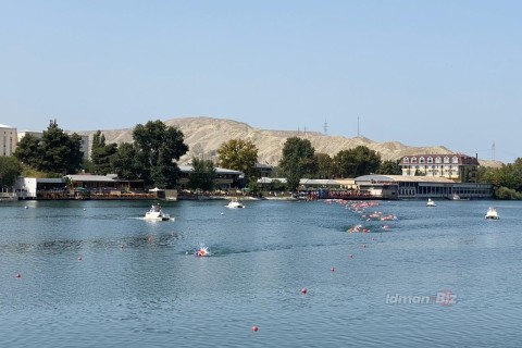 "Let's cross Kur?!" The awarding ceremony of the open water swimming competition was held - PHOTO