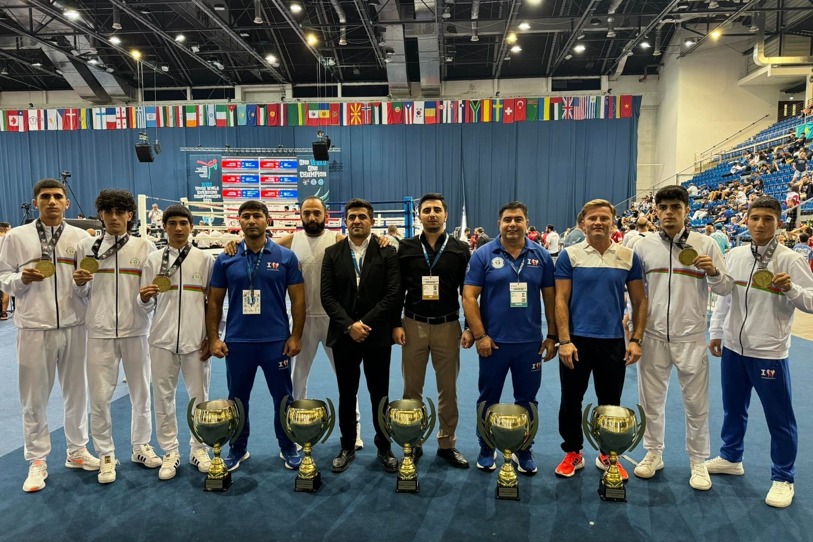 36 medals from Azerbaijani kickboxers in Budapest